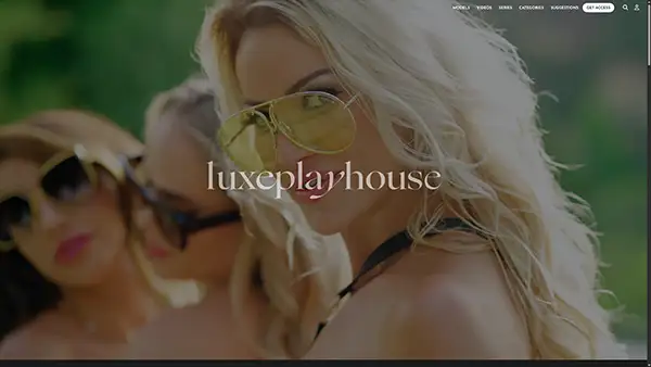 Luxe Playhouse home page
